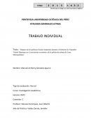 Impacto de las políticas fiscales de Alejandro Toledo sobre la economía urbana de Lima
