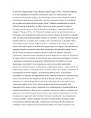 El Desarrollo Endógeno según Vásquez Barquero.