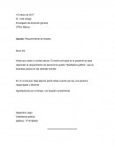 Asunto- Requerimiento de empleo