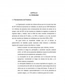 CAPÍTULO I EL PROBLEMA 1.1 Planteamiento del Problema Diabetes