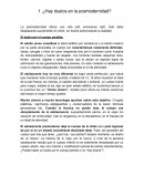 ¡Hay duelos en la pos modernidad?