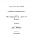Impacto social del desempleo en mexico.