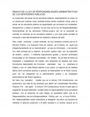 ENSAYO DE LA LEY DE RESPONSABILIDADES ADMINISTRATIVAS DE LOS SERVIDORES PÚBLICOS.