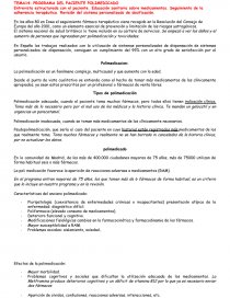 TEMA14: PROGRAMA DEL PACIENTE POLIMEDICADO. Página 1