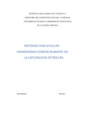 FORMACIONES COMERCIALMENTE EN LA EXPLORACION PETROLERA