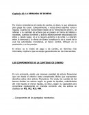 LOS COMPONENTES DE LA CANTIDAD DE DINERO