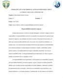 Ensayo reflexivo sobre la responsabilidad social de la empresa