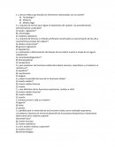 Cuestionario Ciencias médicas