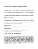 Producción Filamentos de material plástico reciclados para impresoras 3d