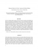 Educación Moral en la Cárcel: Ausencia de Políticas Públicas