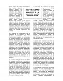 DEL “REALISMO MAGICO” A LA “MAGIA REAL