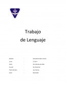 Trabajao de lenguaje los cretinos