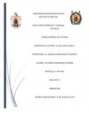 REPORTE DE LECTURA: “LA SILLA DEL AGUILA”