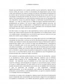 LA PIEDRA FILOSOFAL . Desde que percibimos con nuestros sentidos nuevos elementos