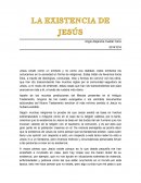 La existencia de Jesus