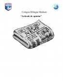 ESPAÑOL ARTICULO DE OPINION