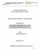 SUPPLY CHAIN MANAGEMENT Y LOGÍSTICA