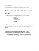 Unidad morfológica y funcional de todo ser vivo