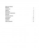 Materiales y componentes