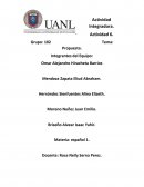 Actividad Integradora. Actividad 6