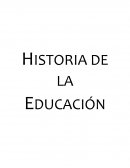 COMPENDIO HISTORIA DE LA EDUCACIÓN