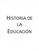 COMPENDIO HISTORIA DE LA EDUCACIÓN
