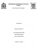 Psicometría II “Reporte del WISC-IV”
