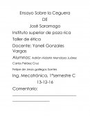 Ensayo sobre la ceguera DE José Saramago