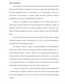 En de acuerdo con lo propuesto por García de la Hoz (2001)