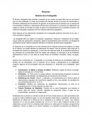 Resumen Historia de la Cartografía