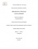 ANÁLISIS DE LA PELÍCULA “LOS OLVIDADOS”