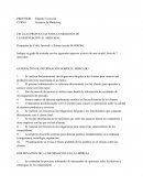 ESCALAS PROPUESTAS PARA LA MEDICIÓN DE LA ORIENTACIÓN AL MERCADO