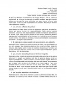 Reporte “los diez principios de la economía”