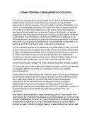 Clases sociales y desigualdad del turismo