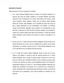 SUPUESTO FRAUDE “Más vale caer con honor que ganar con fraude.