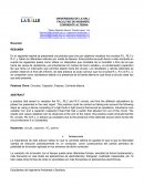 Corriente alterna Informe de fisica