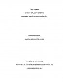 COLOMBIA, UN PAÍS DE EDUCACIÓN FÚTIL