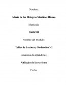 Evidencia de aprendizaje: Altibajos de la escritura