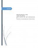 Reporte de lectura Carlos Cuauhtémoc Sánchez