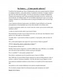 Su futuro... ¿Cómo puede saberse?