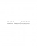 SER HUMANO (HOMBRE SOCIAL) COMO SUJETO DE DERECHOS Y OBLIGACIONES EN LOS ÁMBITOS