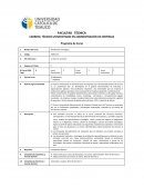 FACULTAD TÉCNICA CARRERA: TÉCNICO UNIVERSITARIO EN ADMINISTRACIÓN DE EMPRESAS