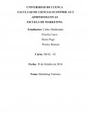 UNIVERSIDAD DE CUENCA FACULTAD DE CIENCIAS ECONÓMICAS Y ADMINISTRATIVAS ESCUELA DE MARKETING
