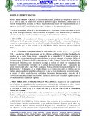 Accion de Proteccion la Autoridad Pública demandada