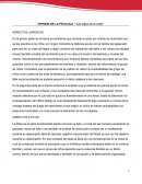 OPINION DE LA PELICULA “Los hijos de la calle”