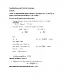 TALLER 2 FUNDAMENTOS DE ECONOMIA