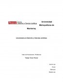 Elementos de evaluación del trabajo tercer parcial