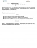 Informe N°1 :Equilibrio ácido base.