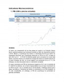 Indicadores Macroeconómicos Ensayo