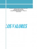 Los valores son el reflejo de nuestro comportamiento basado en los principios
